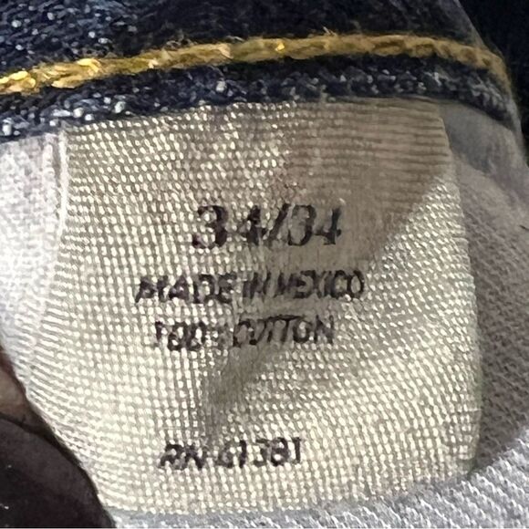 Polo Ralph Lauren denim jeans straight leg  34 x 34 - Picture 6 of 7